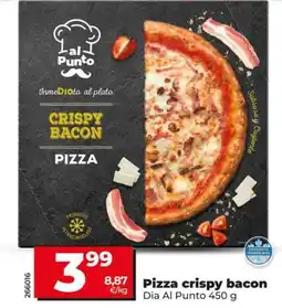 Dia Dia al punto - pizza crispy bacon oferta