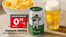 Dia Dia ramblers - cerveza clasica oferta