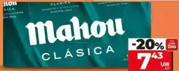 Dia Mahou - cerveza clasica oferta