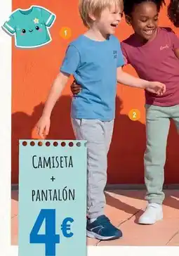 E.Leclerc Camiseta + pantalon oferta