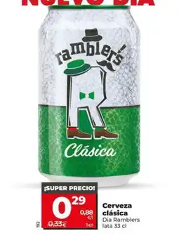 Dia Dia ramblers - cerveza clasica oferta
