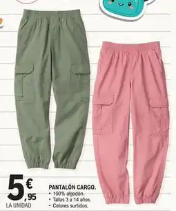 E.Leclerc Pantalón cargo oferta