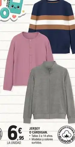 E.Leclerc Jersey o cardigan oferta