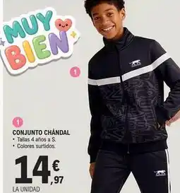 E.Leclerc Conjunto chandal oferta
