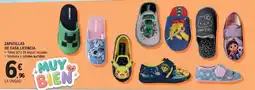 E.Leclerc Zapatillas de casa licencia oferta
