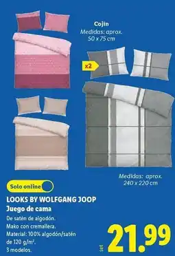 Lidl Looks bv wolfsang joop oferta