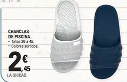 E.Leclerc Chanclas de piscina oferta