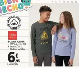 E.Leclerc Tissaia - pijama junior oferta