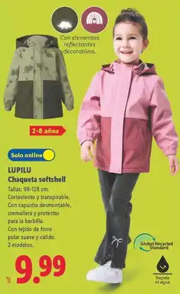 Lidl Lupilu - chaqueta softshell oferta
