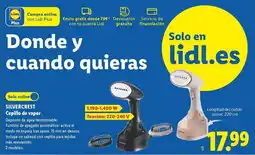 Lidl Silvercrest - capillo de vapor oferta