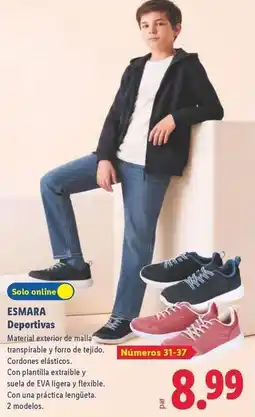 Lidl Esmara - deportivas oferta