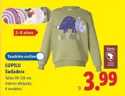 Lidl Lupilu - sudadera oferta
