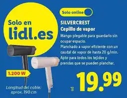 Lidl Silvercrest - cepillo de vapor oferta