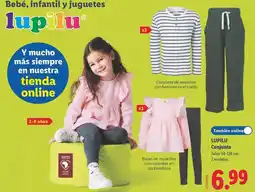 Lidl Lupilu - conjunto oferta