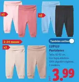 Lidl Lupilu - pantalones oferta