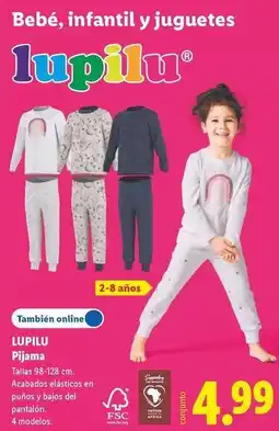 Lidl Lupilu - pijama oferta
