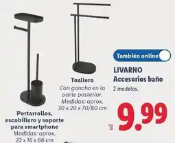 Lidl Livarno - toallero oferta