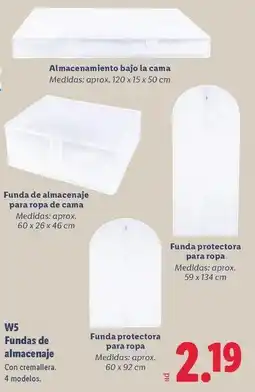 Lidl Funda protectora para ropa oferta
