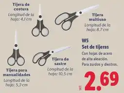 Lidl Tijera de costura oferta