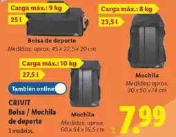 Lidl Mochila oferta