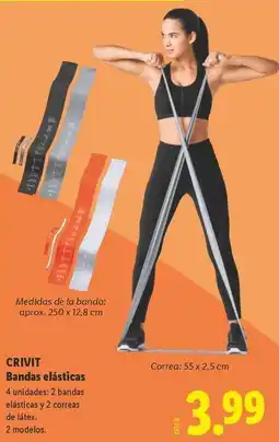 Lidl Crivit - bandas elásticas oferta