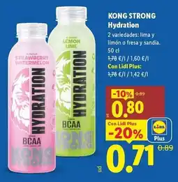 Lidl Kong strong - hydration oferta