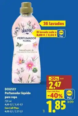 Lidl Doussy - perfumador líquido para ropa oferta
