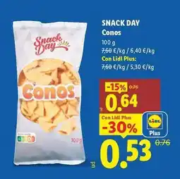 Lidl Snack day oferta