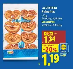 Lidl La cestera - palmeritas oferta
