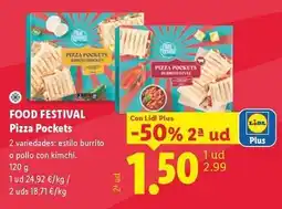 Lidl Pizza pockets oferta