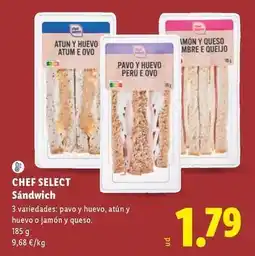 Lidl Chef select - sandwich oferta