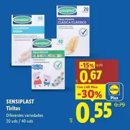 Lidl Sensiplast - tiritas oferta