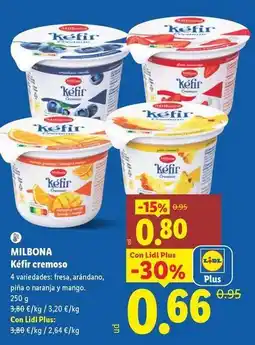 Lidl Milbona - kefir cremoso oferta
