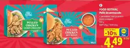 Lidl Food festival - pollo desmenuzado oferta