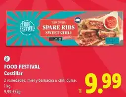 Lidl Food festival - costillar oferta