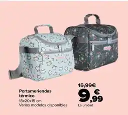 Carrefour Portameriendas termico oferta