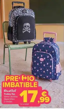 Carrefour Blackfit8 - trolley fijo oferta