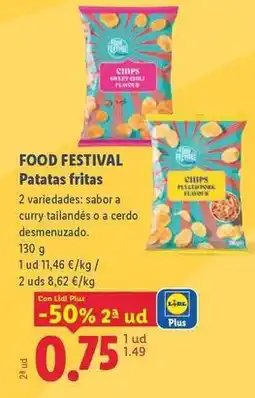 Lidl Patatas fritas oferta
