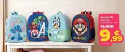 Carrefour Mochila 3d licencias oferta