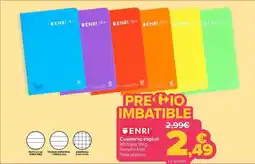Carrefour Cuaderno espiral oferta