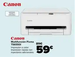 Carrefour Canon - multifuncion pixma ts6550i oferta