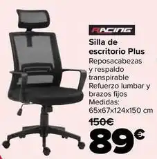 Carrefour Racing - silla de escritorio plus oferta