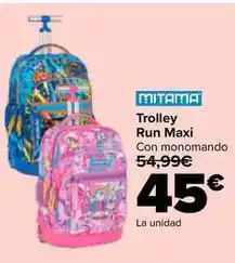 Carrefour Mitama - trolley run maxi oferta