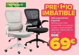 Carrefour Silla ergonomica ergoflex oferta