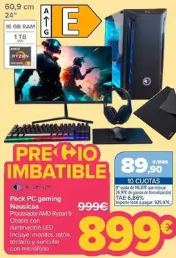 Carrefour Millenium - pack pc gaming nausicaa oferta