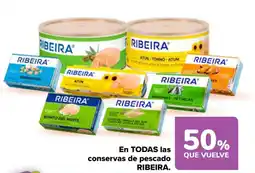 Carrefour RIBEIRA En todas las conservas de pescado oferta