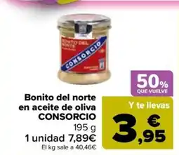 Carrefour CONSORCIO Bonito del norte en aceite de oliva oferta