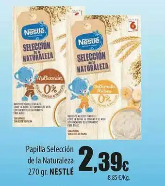 SPAR Lanzarote Papilla Selección De La Naturaleza Nestlé oferta