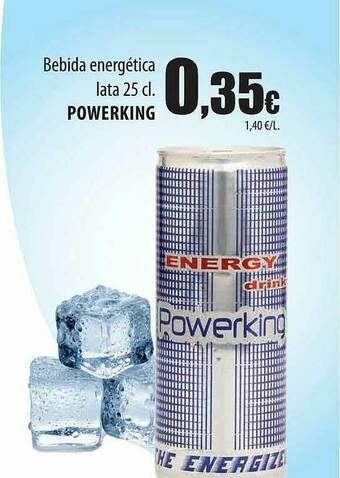 Spar Tenerife Bebida Energética Powerking oferta