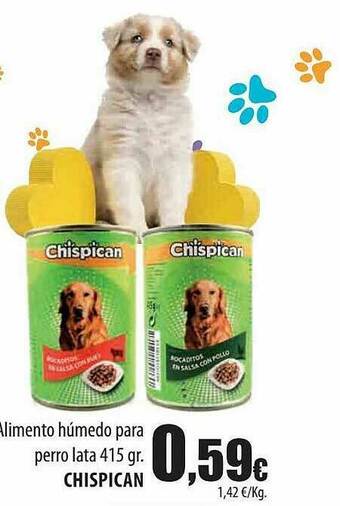 Spar Tenerife Alimento Húmedo Para Perro Chispican oferta